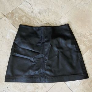 H&M Faux leather skirt. Brought from Italy